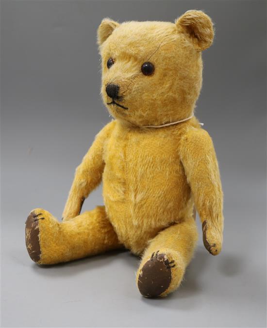 A 1950s Chiltern teddy bear, Barney